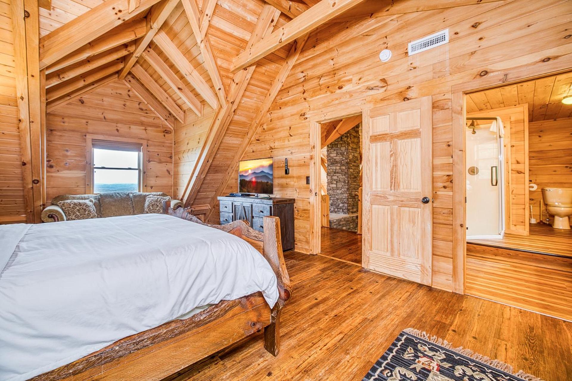 Sky High Lodge By Bk Stays. Large Cabin. Amazing Views. Game Room. Jacuzzi. Six Bedrooms. Sleeps 12 Blue Ridge Εξωτερικό φωτογραφία