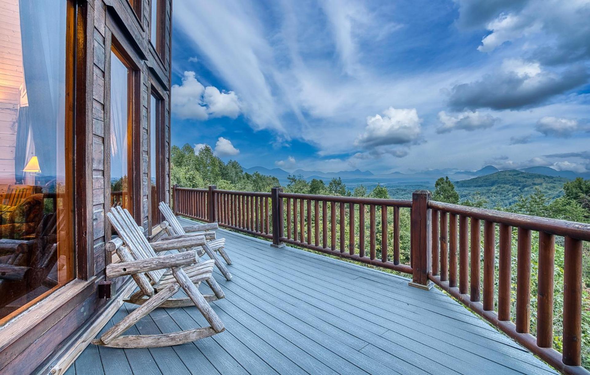 Sky High Lodge By Bk Stays. Large Cabin. Amazing Views. Game Room. Jacuzzi. Six Bedrooms. Sleeps 12 Blue Ridge Εξωτερικό φωτογραφία
